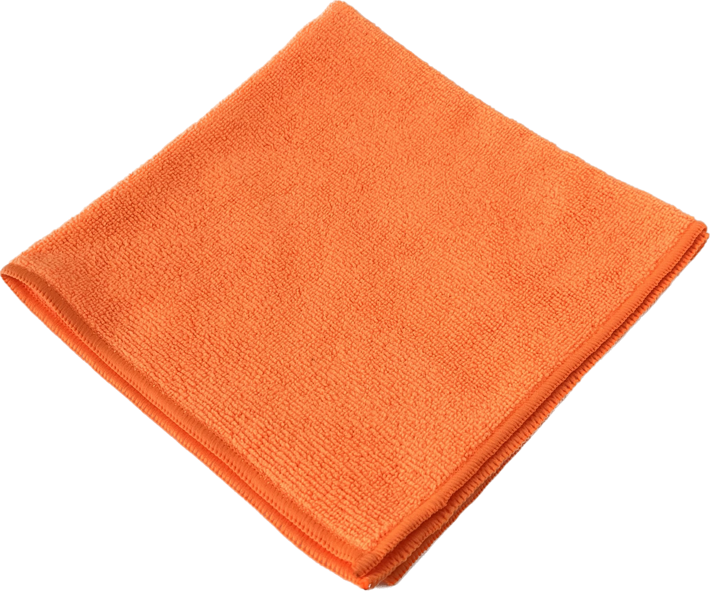 16 inch by 16 inch Orange Life Saver Max Cloth / towel angled and folded